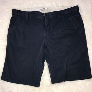 Old Navy Bermuda Low-rise Shorts Navy Blue Size 12